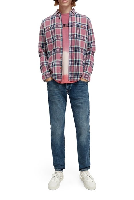 REGULAR-FIT BONDED SHIRT WITH SLEEVE ROLL-UP COMBO A 4