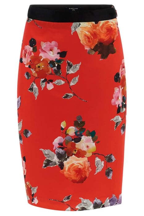CORSAGE SKIRT PRINT 4