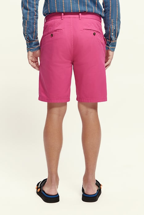 STUART - GARMENT DYE PIMA COTTON SHORT CERISE 3