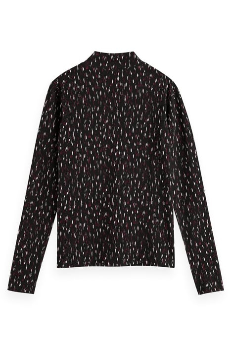 ALL-OVER PRINT SLIM-FIT LONG SLEEVE T-SHIRT IKAT RAIN 7