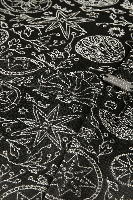 RELAXED FIT JACQUARD BLAZER PLANETARY ICONS 4