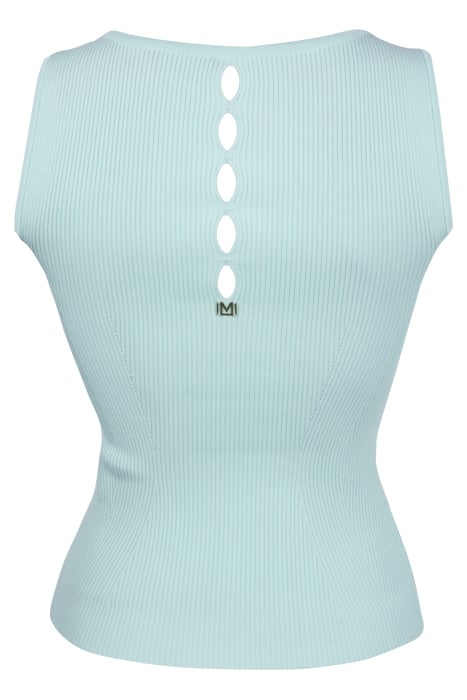 ARETHA RIBBED SWTR S BACALAR BLUE 2