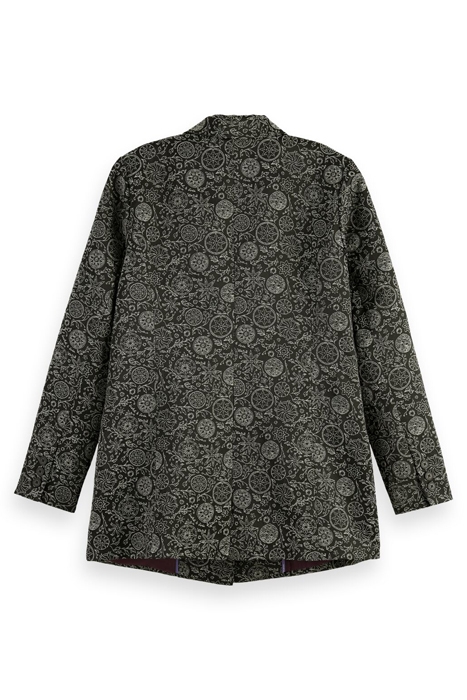 RELAXED FIT JACQUARD BLAZER PLANETARY ICONS 2