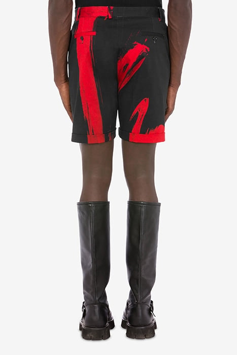 TONY VIRAMONTES ARCHIVE STRETCH GABARDINE BERMUDA SHORTS BLA 2