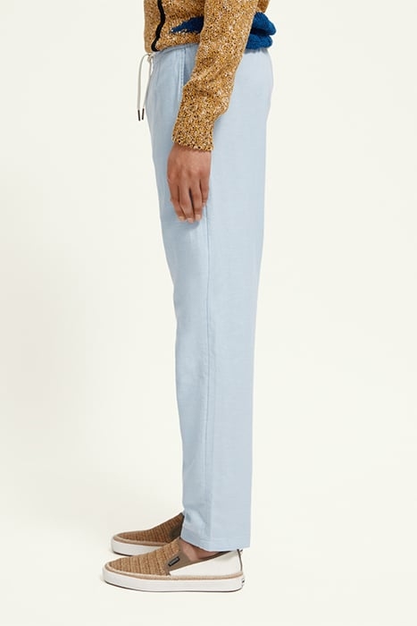 WARREN COTTON/LINEN TWILL JOGGER SKY 5