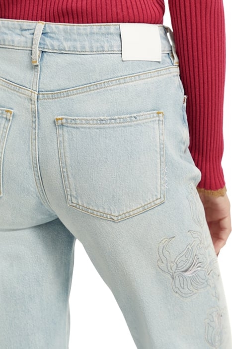THE SKY STRAIGHT LEG JEANS — LIGHT HEART LIGHTHEART 6