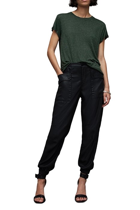 ANNA SHIMMER TEE SYCAMORE GREEN 3