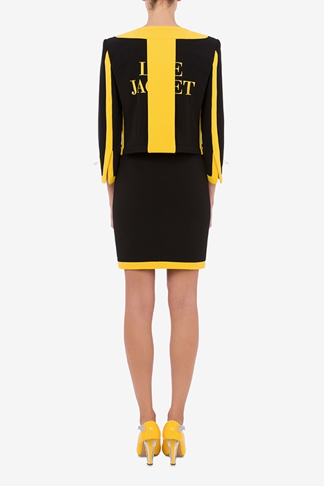 LIFE VEST CREPE JACKET BLACK 2