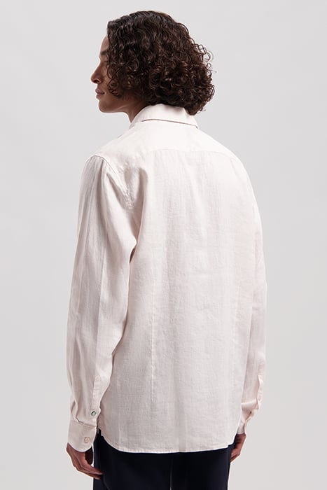 BASIC SHIRT LINEN PEARL 2