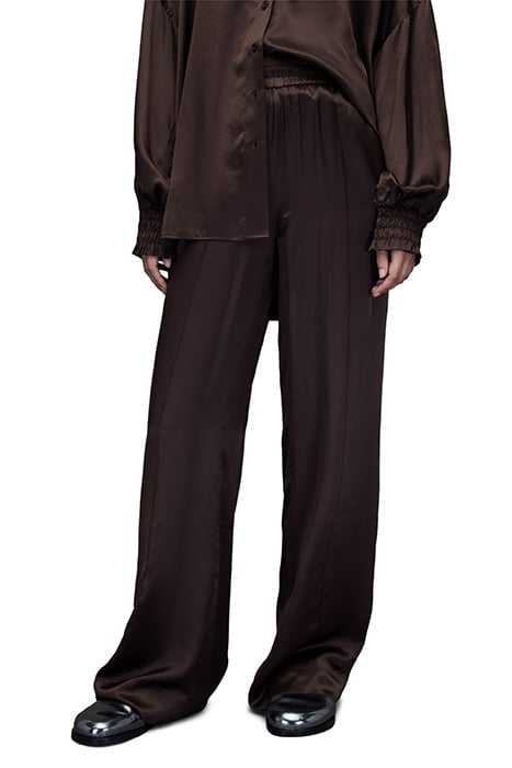 CHARLI TROUSERS WARM CACAO BROWN 1