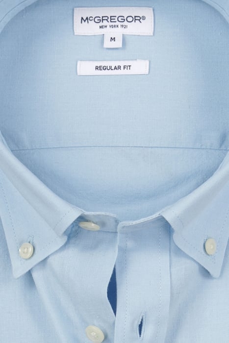 COTTON LINEN SHIRT LIGHT BLUE 4