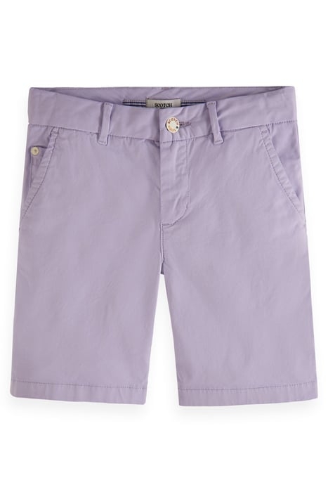 GARMENT-DYED CHINO SHORTS LILAC 1