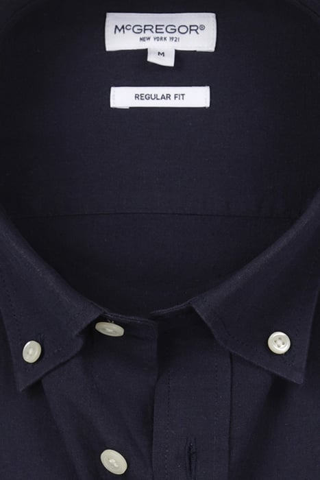 COTTON LINEN SHIRT NAVY 4