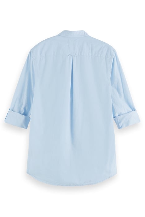 REGULAR-FIT POPLIN SHIRT WITH SLEEVE ROLL-UP COMBO C 7