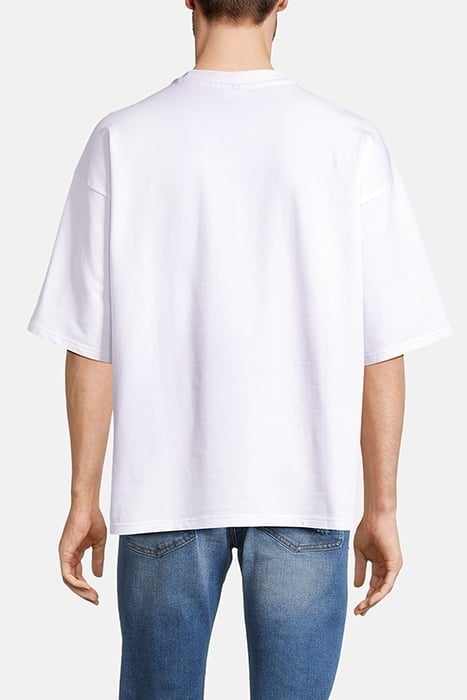 LOWELL OVERSIZED LOGO TEE BRIGHT WHITE 2