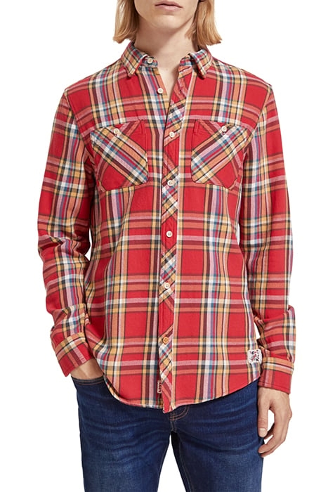 ARCHIVE FLANNEL CHECK RED CHECK 1