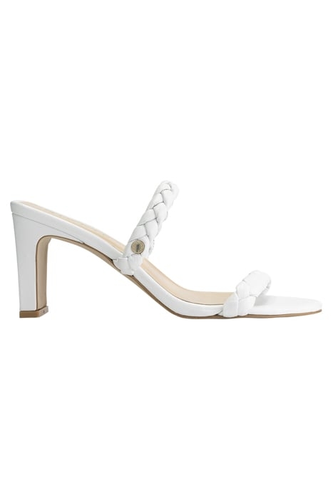 BRAIDED MULES STAR WHITE 1