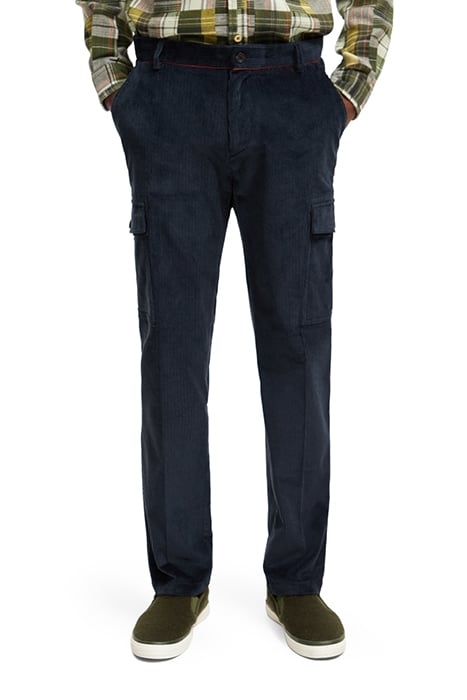 STUART - SLIM-FIT CORDUROY CARGO PANTS NIGHT 1
