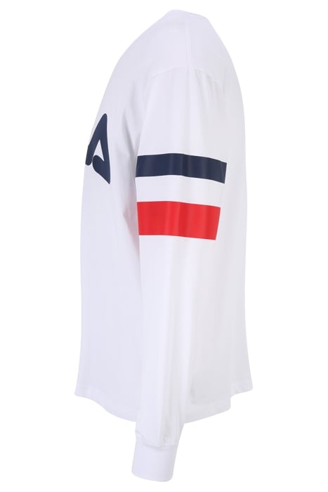 LUOHE OVERSIZED CREW SWEAT BRIGHT WHITE 7