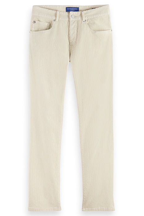 REGULAR SLIM RALSTON CORDUROY JEANS IN ORGANIC COTTON OFF WH 4