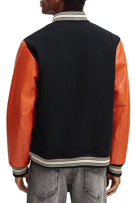 LEATHER COLLEGE BOMBER NIGHT 2