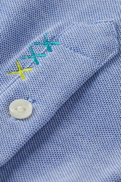 PIQUE SHIRT BLUEBELL 8