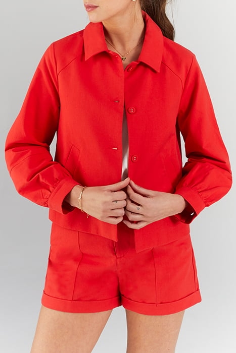 I.CODE CHERRY JACKET WITH BAGGY SLEEVES 1