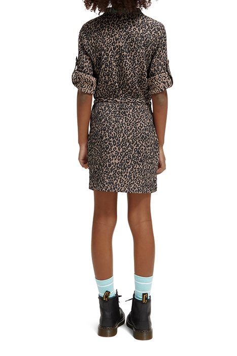 JACQUARD EMBROIDERY SHIRT DRESS CREATURES OF THE NIGHT JACQU 3