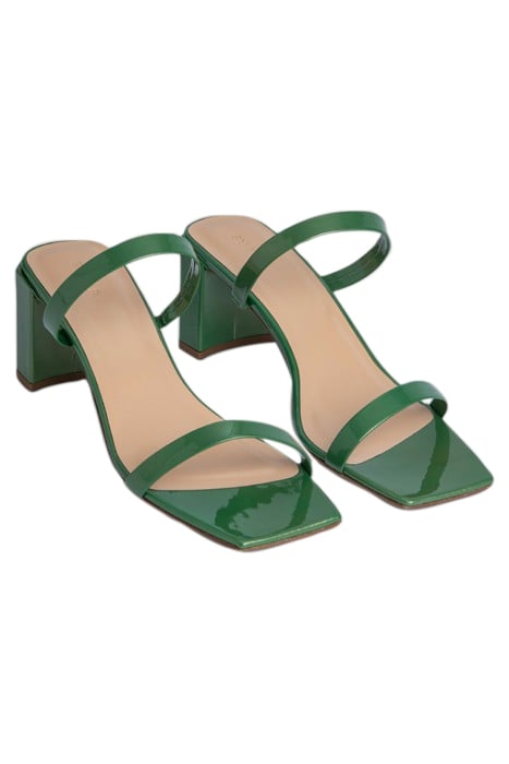 TANYA GREEN METALLIC PATENT LEATHER 2