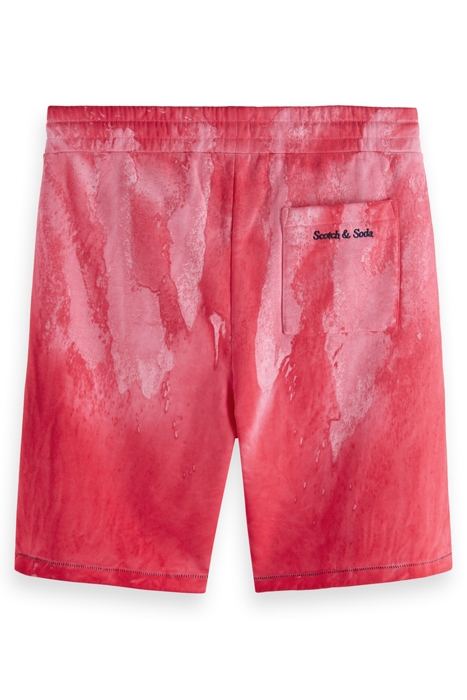 OIL-DYE SWEAT SHORTS MYSTIC PINK OIL DYE 5