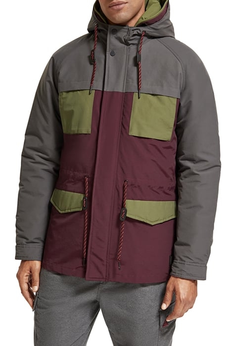 2 IN 1 MID LENGTH PARKA MOON DUST 1