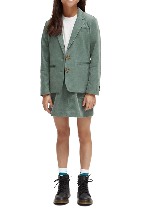 CORDUROY MINI SKIRT ARCHIVE GREEN 3