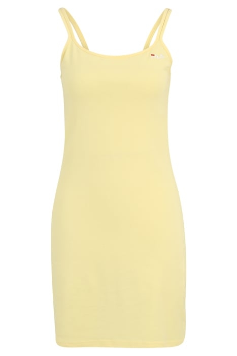 BRILLON SPAGETTI STRAP DRESS FRENCH VANILLA 4