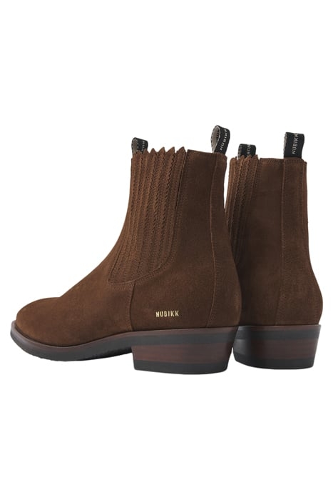 NEVE BOOT COGNAC SUEDE 3