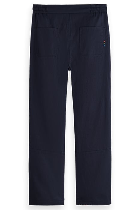THE VERT - STRAIGHT-LEG TWILL JOGGER WITH REPAIR STITCHES NI 5