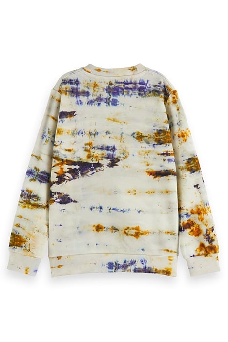 ALL-OVER PRINTED SWEATSHIRT CONTAINS ORGANIC COTTON OFF WHIT 5