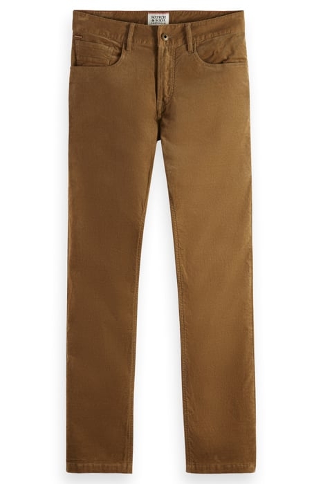 RALSTON - FINE CORDUROY 5-POCKET PANTS TAUPE 4