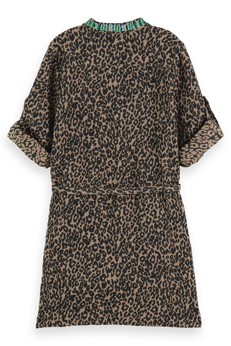 JACQUARD EMBROIDERY SHIRT DRESS CREATURES OF THE NIGHT JACQU 5