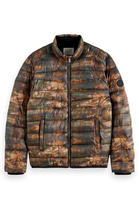 SHORT PUFFER JACKET CAMO AOP 4