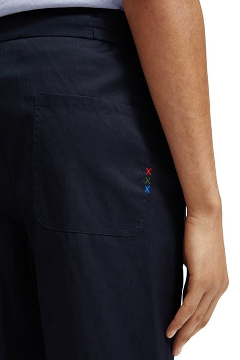 THE VERT - STRAIGHT-LEG TWILL JOGGER WITH REPAIR STITCHES NI 8