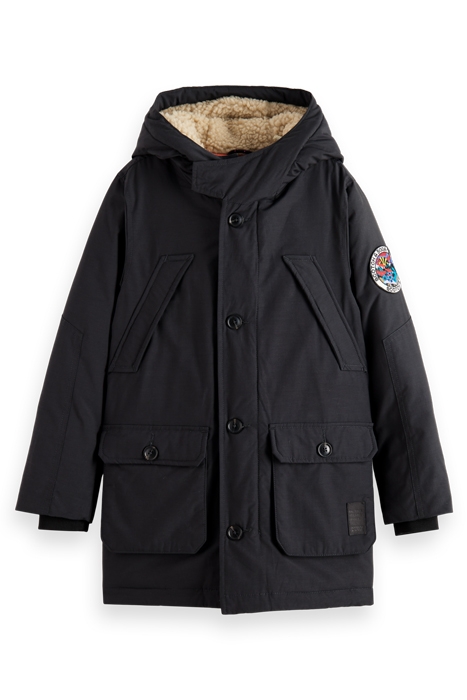 LONGER LENGTH WATER REPELLENT JACKET WITH REPREVE® FILLING A 3