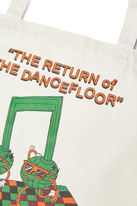 CANVAS ARTWORK TOTE WHITE 7