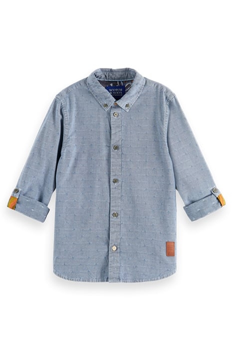 TEXTURED SMART INDIGO SHIRT INDIGO 4