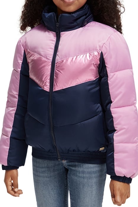 METALLIC COLOURBLOCK JACKET COLOURBLOCK 7