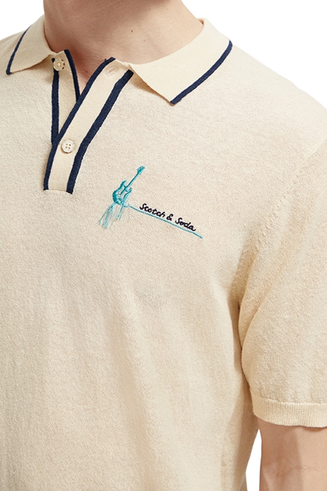 KNITTED POLO STONE 6