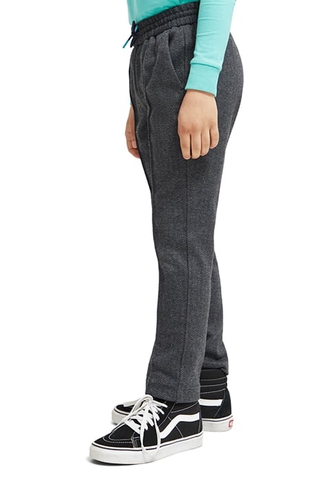 RELAXED SLIM-FIT KNITTED PANTS ANTRA MELANGE 6