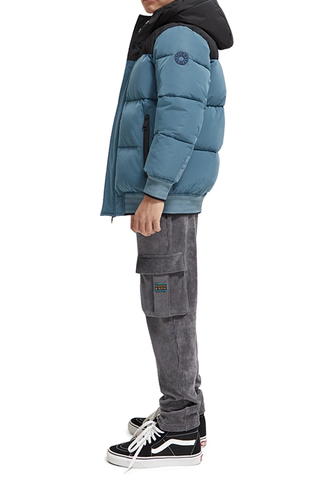 PADDED JACKET IN RECYCLED POLYESTER WITH WATERPROOF ZIPS STE 6
