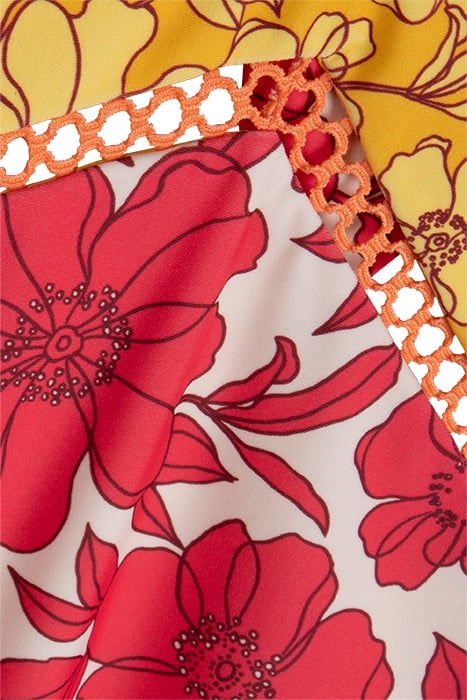 HANNAH-PRINTED ONE-PIECE CORAL 3