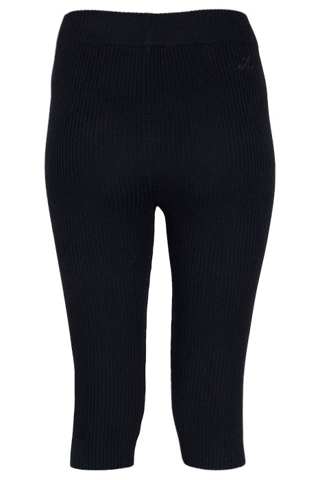 TUNE RIB BIKER SHORTS BLACK 2