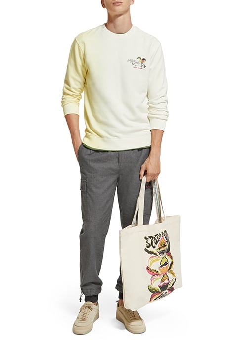 CANVAS ARTWORK TOTE ECRU 5